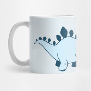 Blue Dinosaur Mug